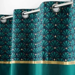Tenda cotone (140 x 240 cm) Artchic Blu ottanio