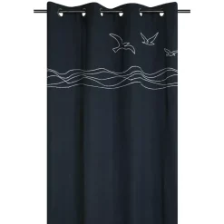 Tenda in cotone (140 x 260 cm) Bordemer Blu navy