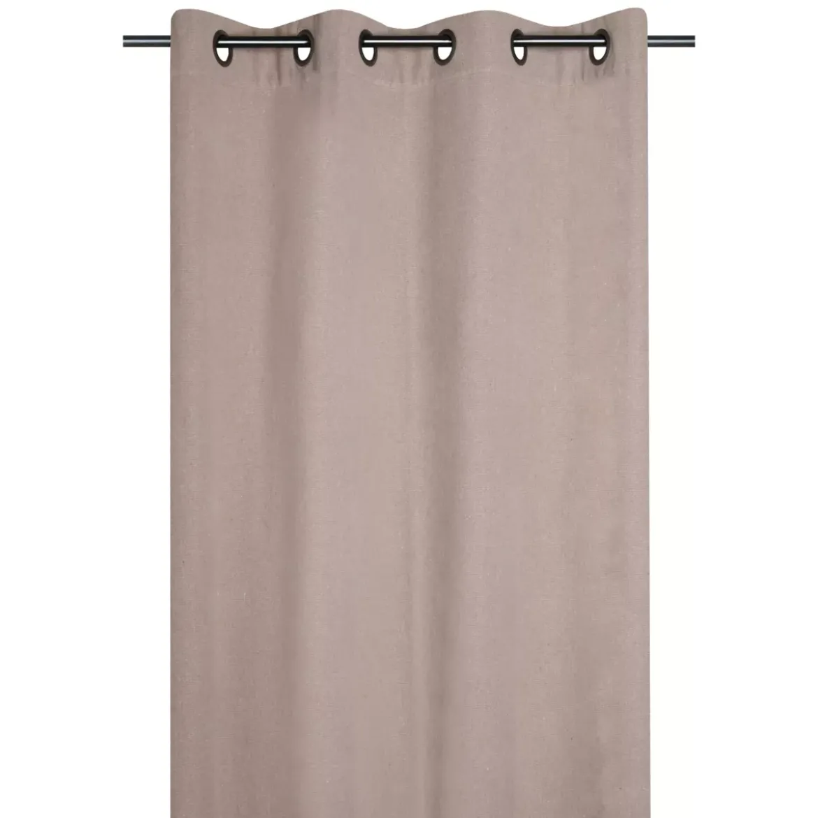 Tenda in cotone tessuto (140 x 260 cm) Monaco Beige