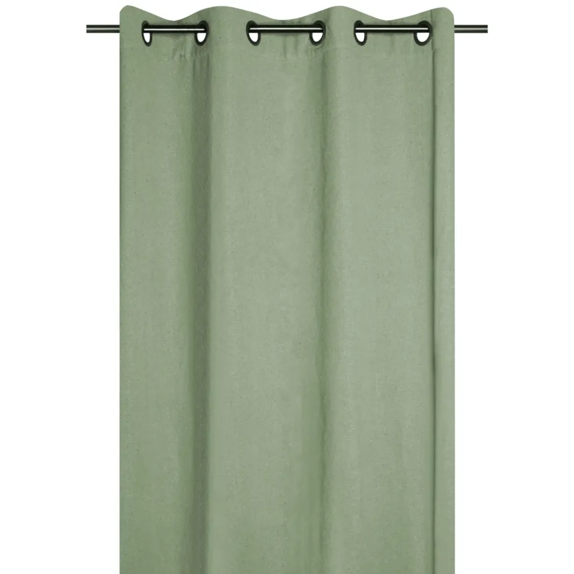 Tenda in cotone tessuto (140 x 260 cm) Monaco Verde salvia