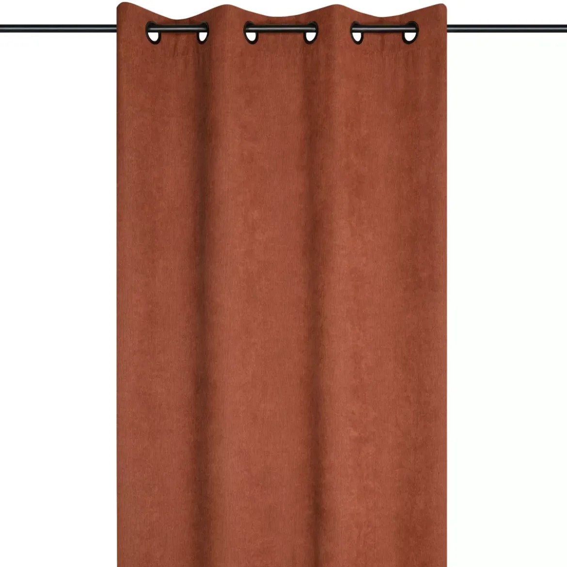 Tenda in velluto (140 x 260 cm) Dandy Terracotta