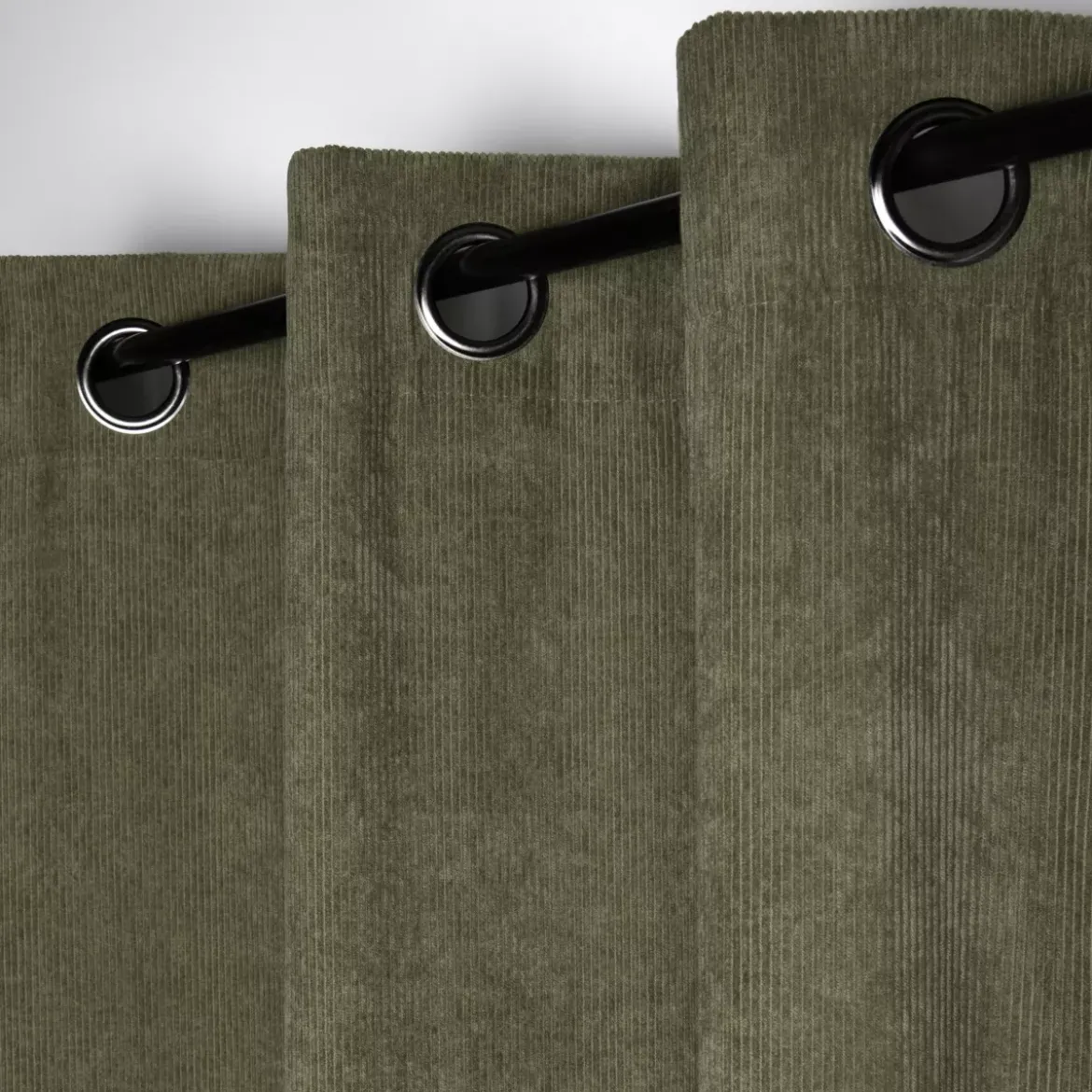 Tenda in velluto (140 x 260 cm) Dandy Verde cachi