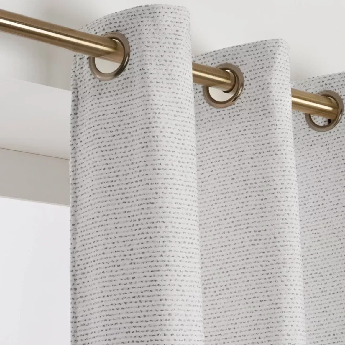 Tenda Jacquard (140 x 240 cm) Oscar Grigio perla