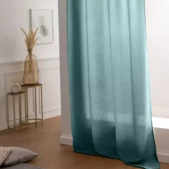 Tenda occhielli (140 x 260 cm) Béa Blu ottanio