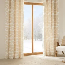 Tenda occhielli (140 x 260 cm) Madini Beige