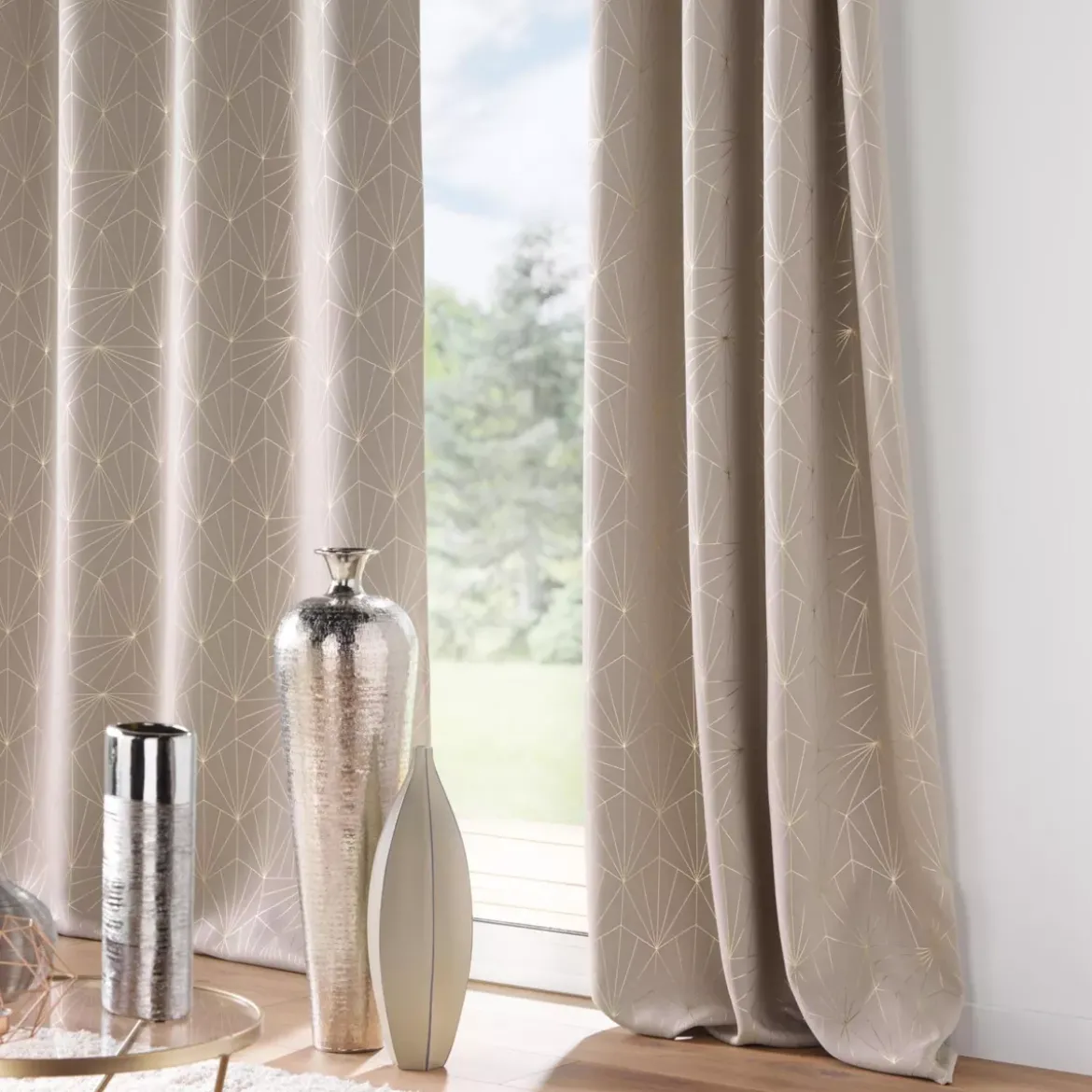 Tenda oscurante (140 x 260 cm) Eclat Tortora