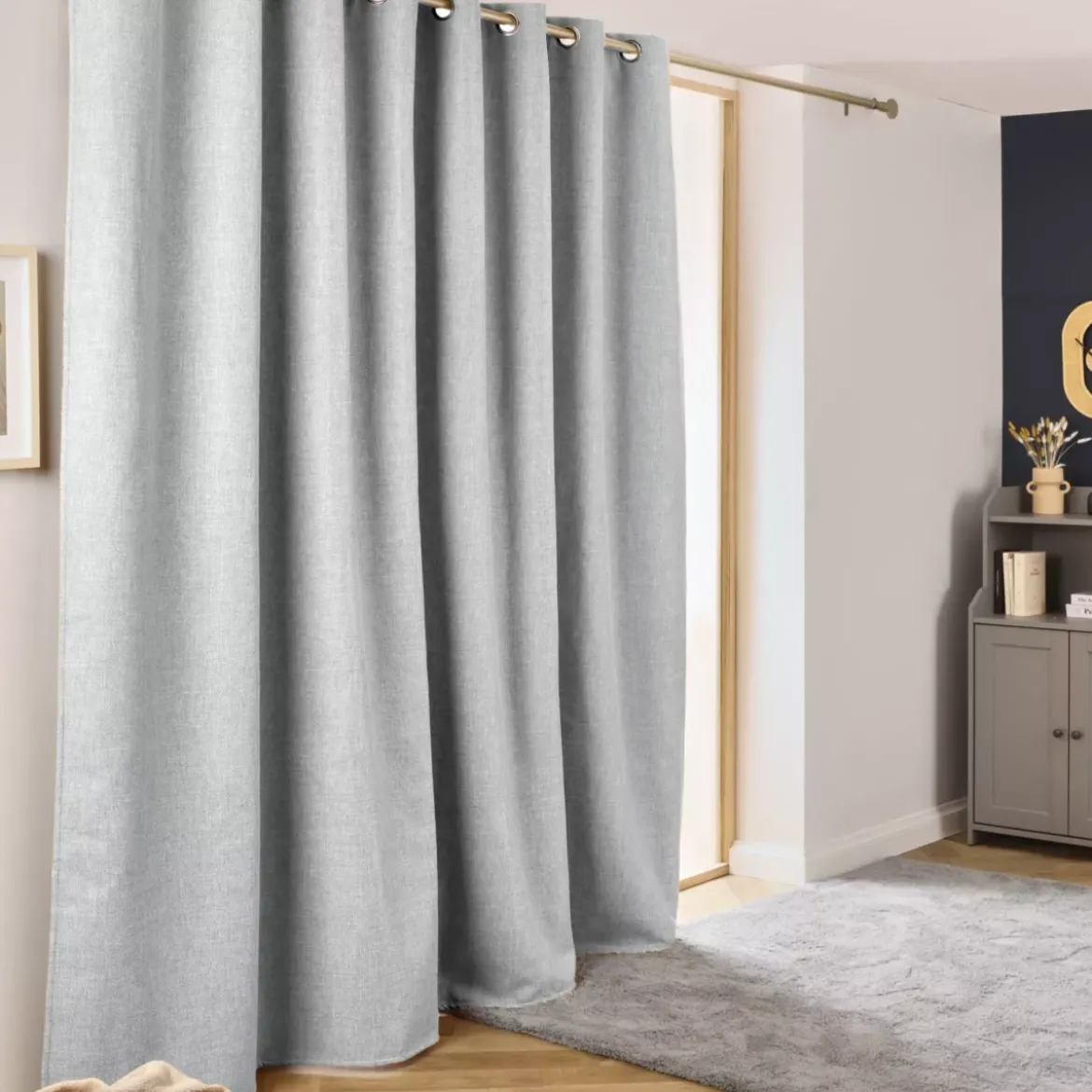 Tenda oscurante termica (280 x 240 cm) Alba Grigio