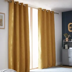Tenda oscurante termica (140 x 280 cm) Alba Giallo senape