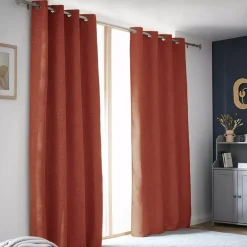 Tenda oscurante termica (140 x 280 cm) Alba Terracotta