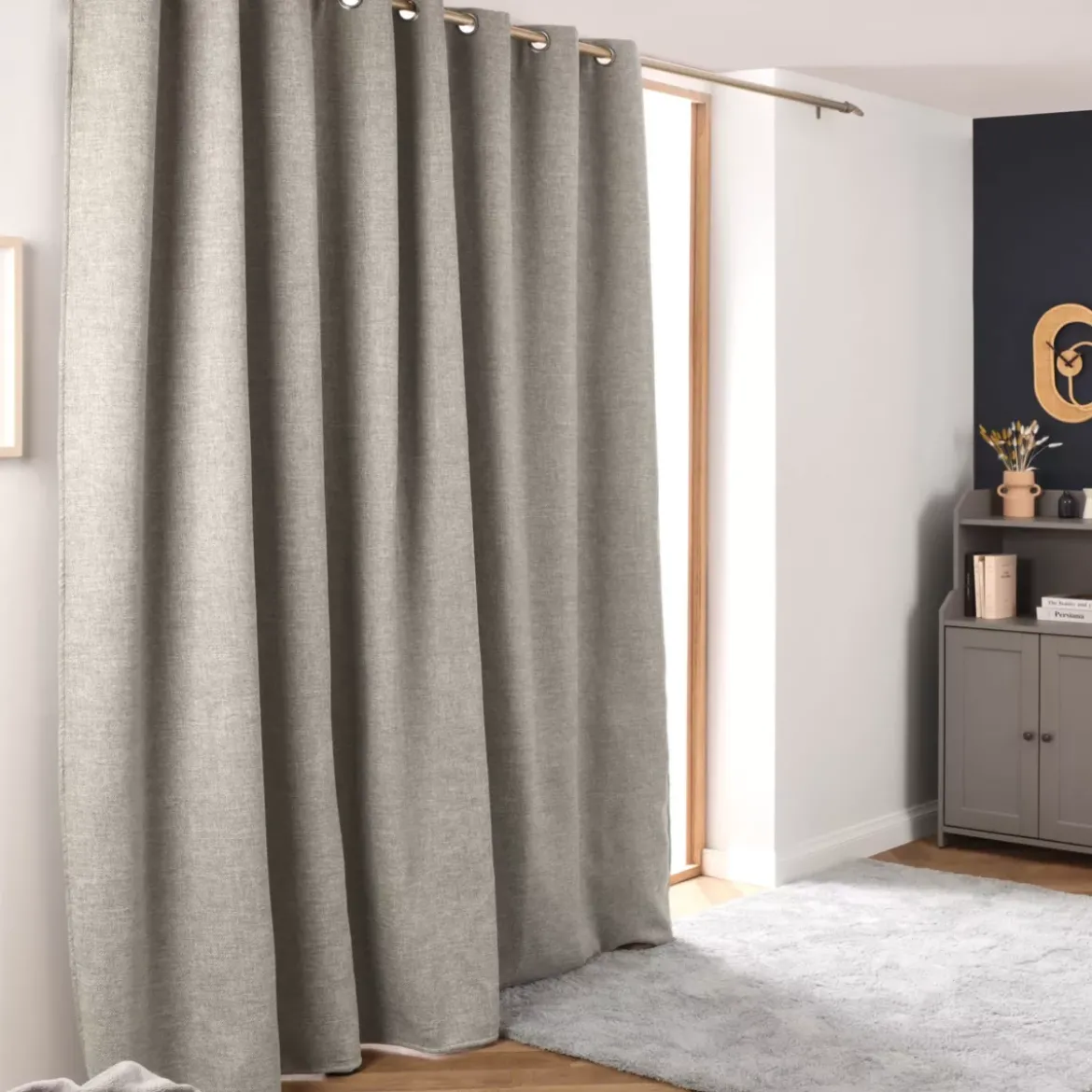 Tenda oscurante termica (280 x 240 cm) Alba Tortora