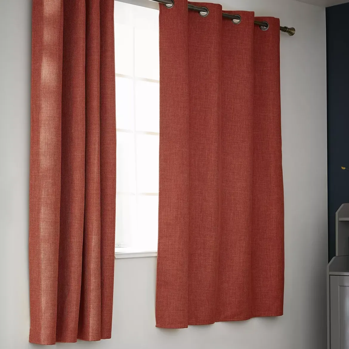 Tenda oscurante termica (140 x 180 cm) Alba Terracotta