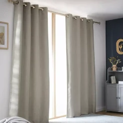 Tenda oscurante termica (140 x 280 cm) Alba Tortora