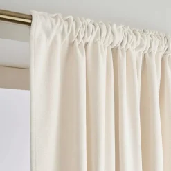 Tenda oscurante termica con passanti nascosti (140 x 240 cm) Minuit Beige sabbia