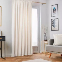 Tenda oscurante termica con passanti nascosti (140 x 240 cm) Minuit Beige sabbia