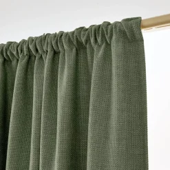 Tenda oscurante termica con passanti nascosti (140 x 240 cm) Alba Verde cachi