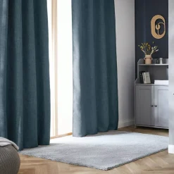 Tenda oscurante termica con passanti nascosti (180 x 260 cm) Alba Blu