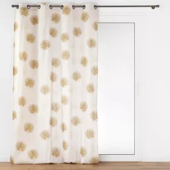 Tenda policotone (140 x 240 cm) Lotus Giallo ocra