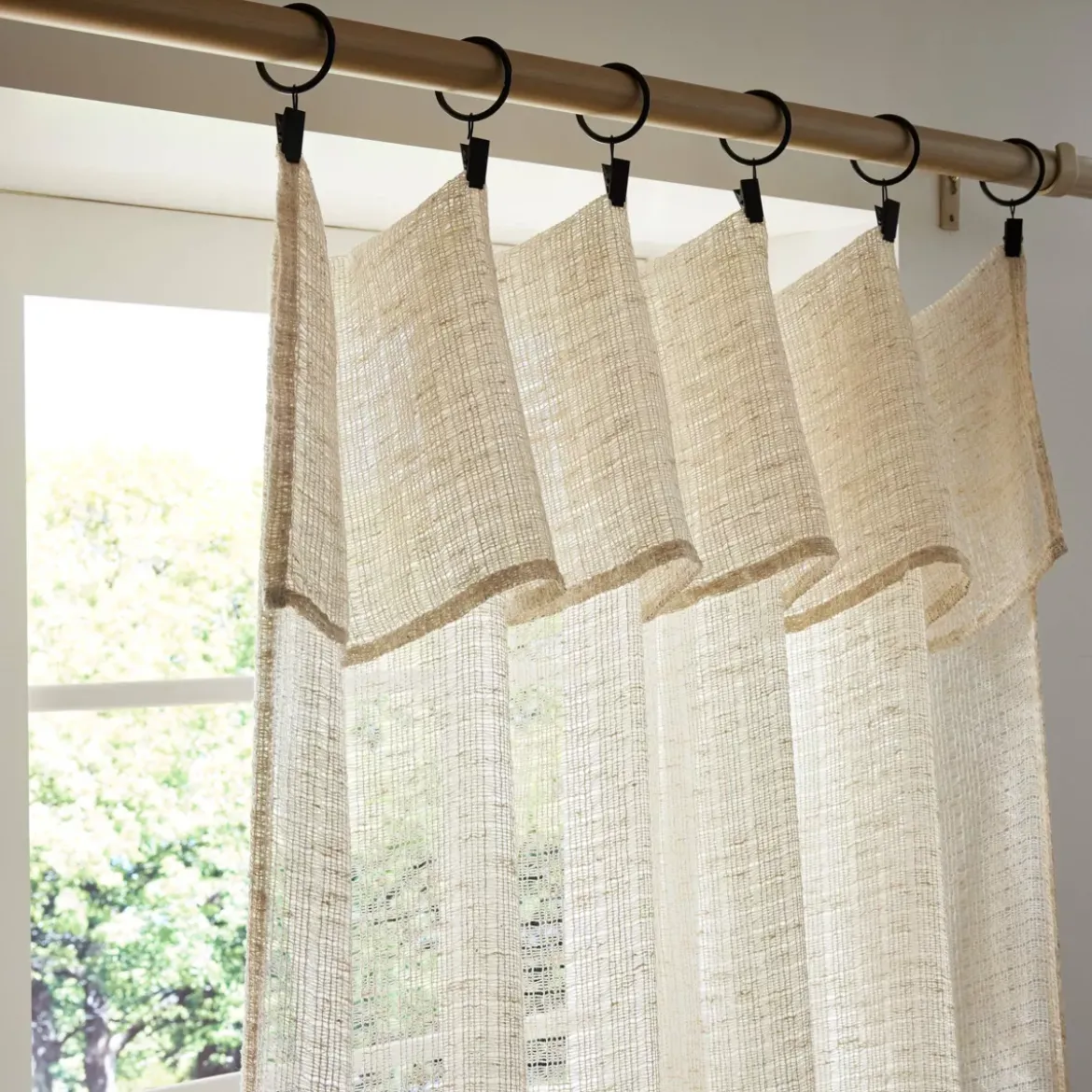 Tenda regolabile (140 x max 300 cm) Luis Beige