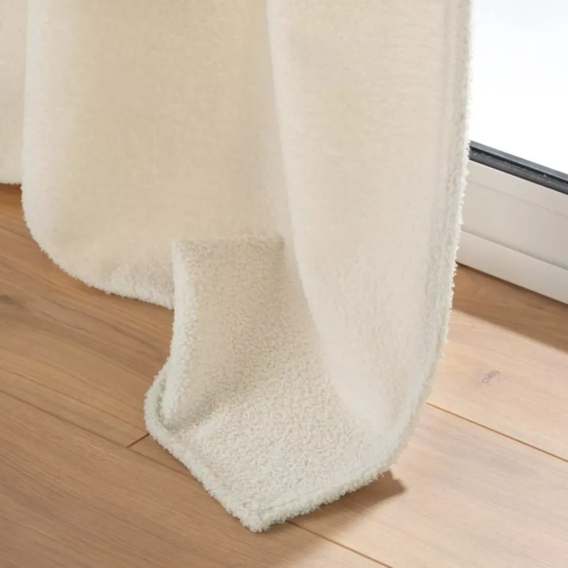 Tenda riccio (140 x 240 cm) Wooly Ecru