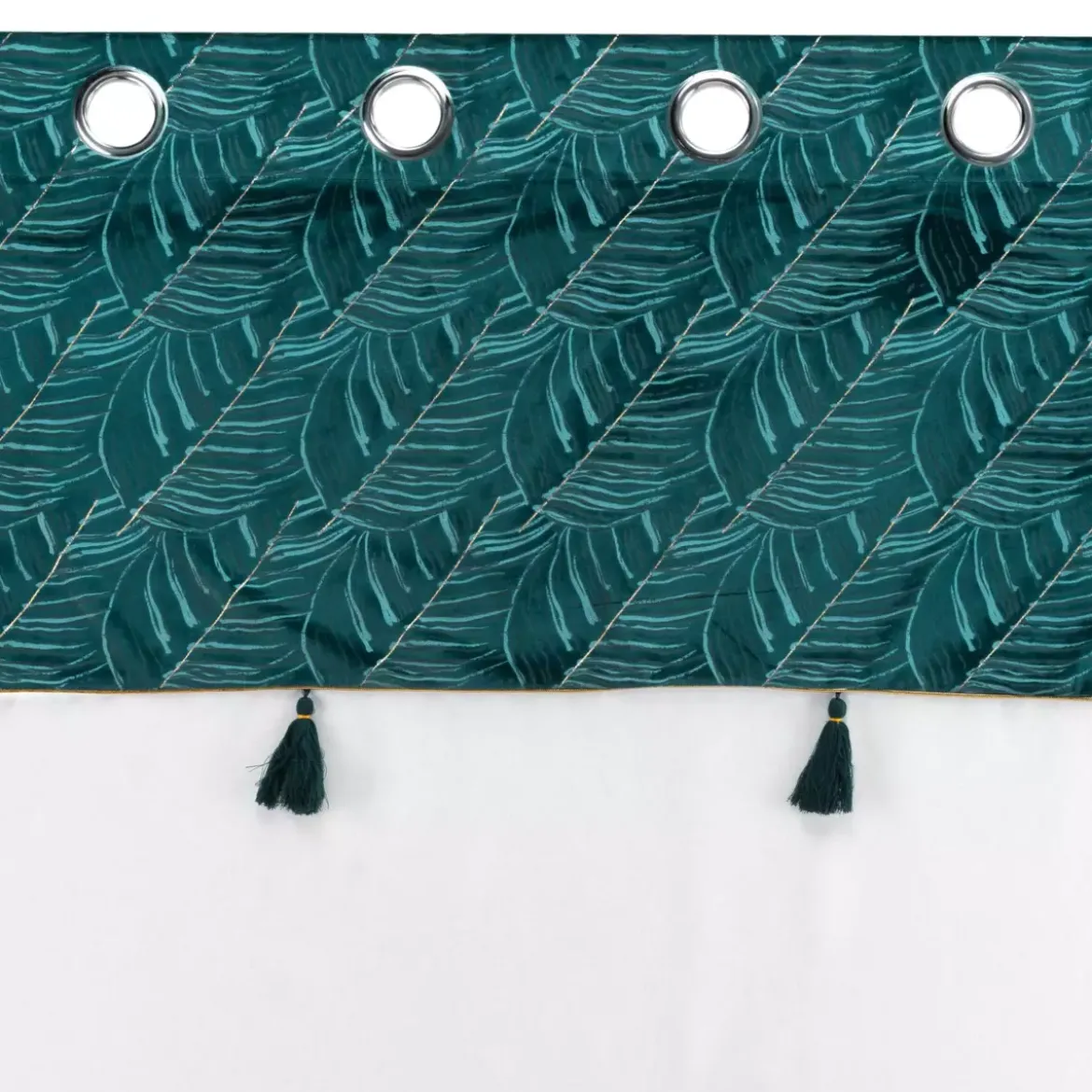 Tenda trasparente (140 x 240 cm) Palmina Blu anatra