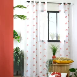 Tenda trasparente (140 x 260 cm) Maota Terracotta