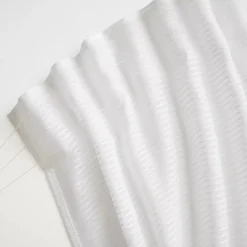 Tenda trasparente con passanti nascosti (280 x 240 cm) Maël Bianco