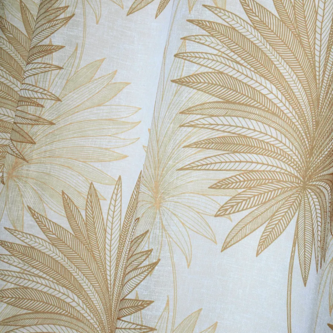 Tenda trasparente lino (140 x 260 cm) Mekong Beige