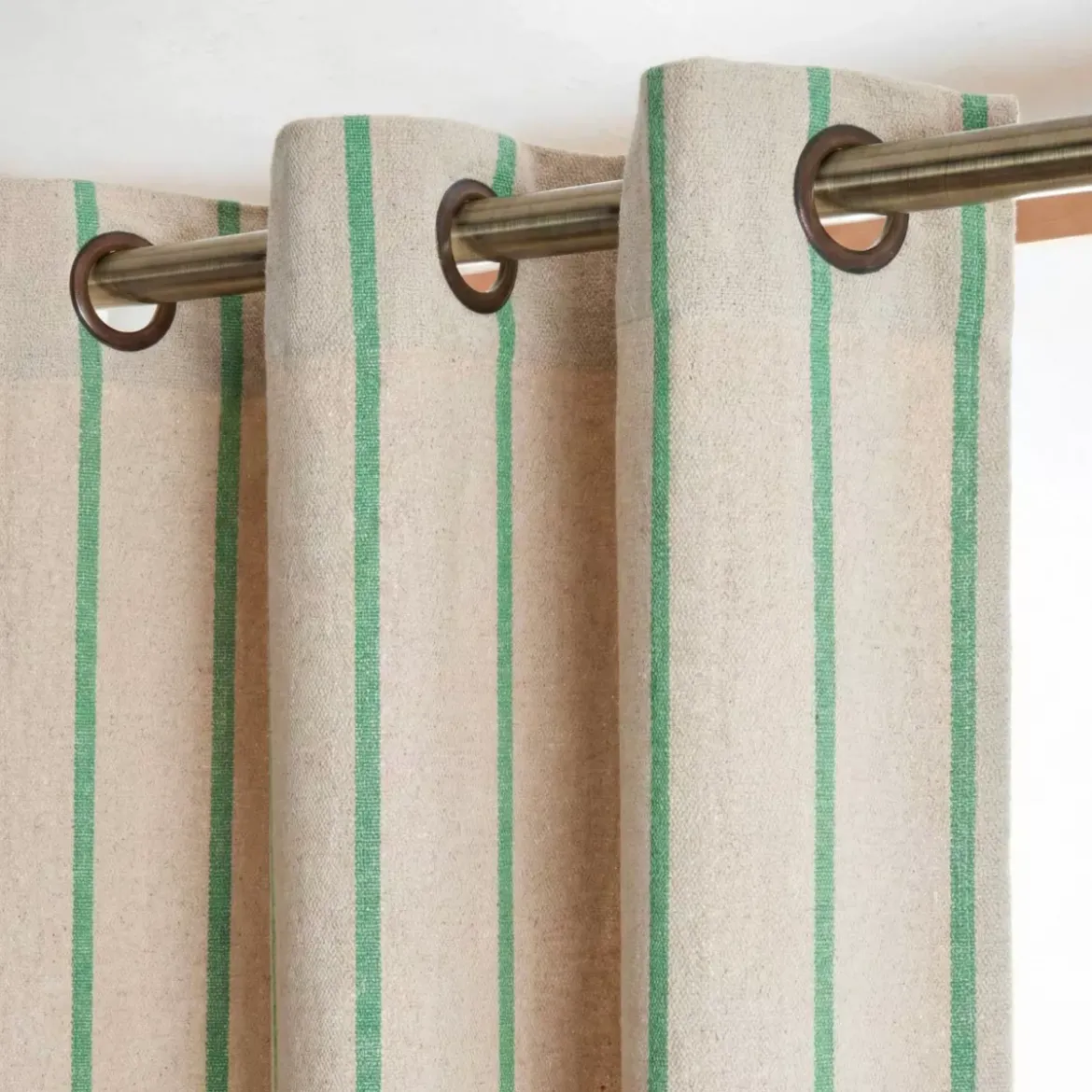 Tenda in cotone rettangolare (135 x 260 cm) Ocealys Verde