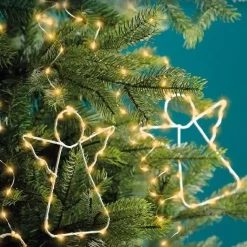 Tenda per albero Alt.1,80 m Bianco molto caldo 534 LED