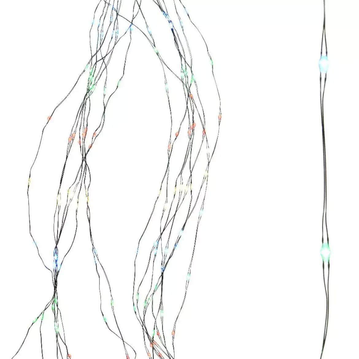 Tenda per albero Alt.2,40 m Multicolore 832 LED