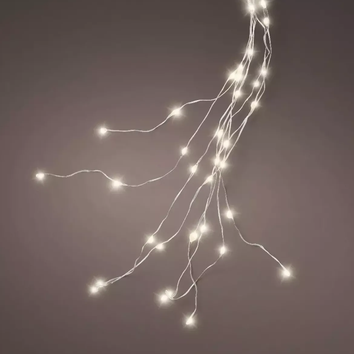 Tenda per albero Flashing light Alt. 1,80 m Bianco caldo 408 LED