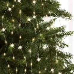 Tenda per albero Flashing light Alt. 2,40 m Bianco caldo 832 LED
