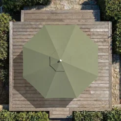 Tessuto per ombrellone rotondo (D3,3 m) Verde oliva