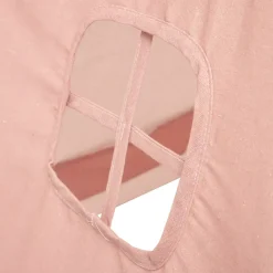 Tipi bambini legno e tessuto (160 cm) Wapi Rosa