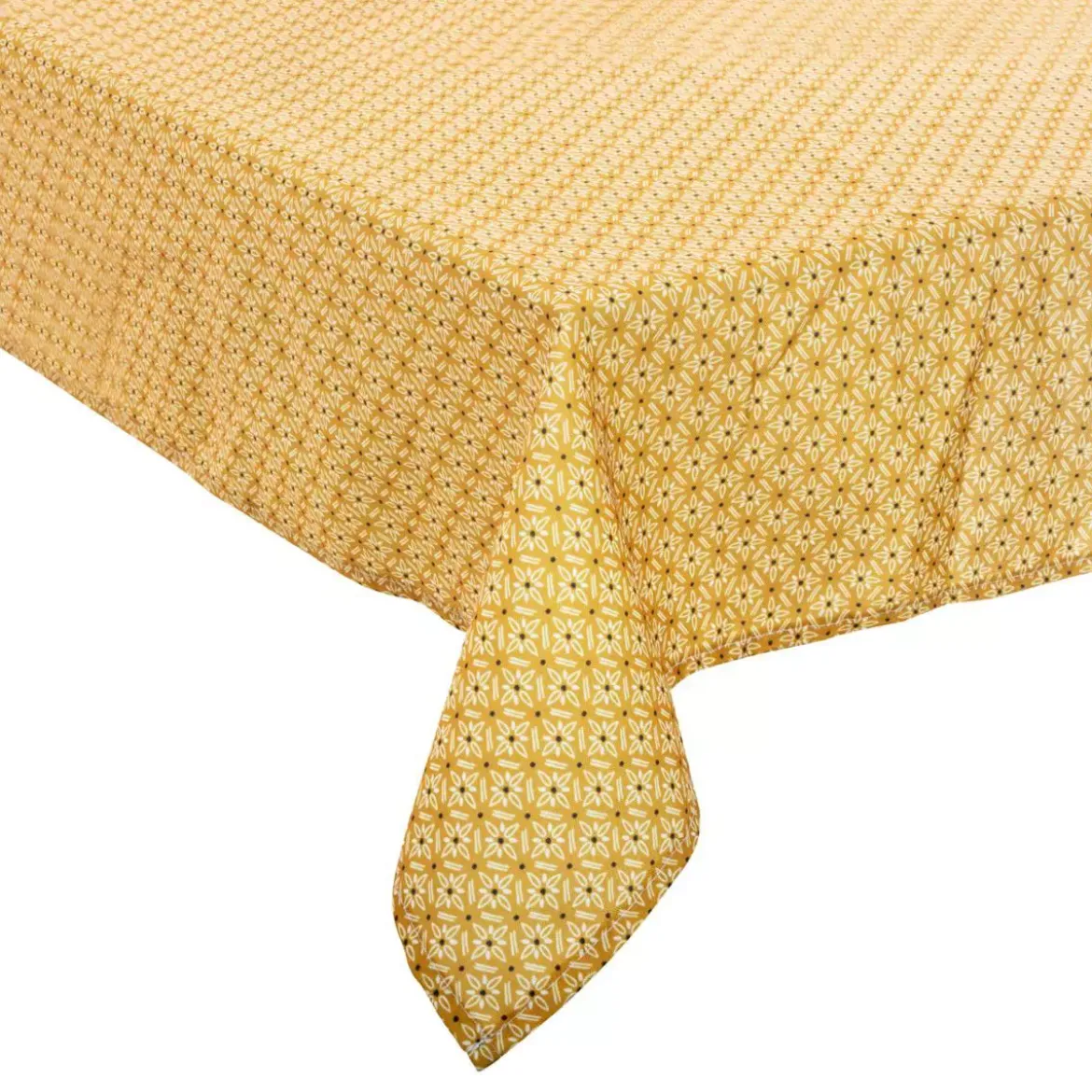 Tovaglia rettangolare antimacchia (L240 cm) Paty Giallo ocra