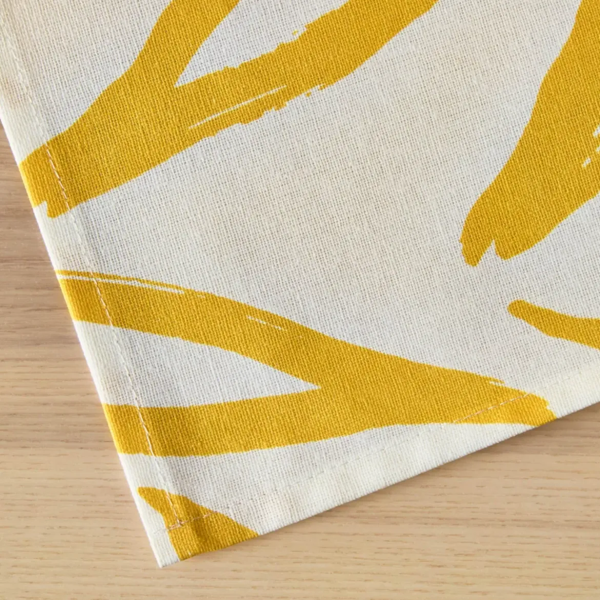 Tovaglia rettangolare cotone antimacchia (150 x 350 cm) Galice Giallo senape