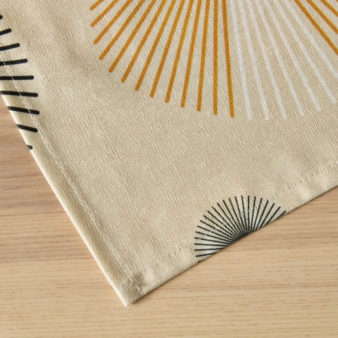 Tovaglia rettangolare cotone antimacchia (150 x 250 cm) Manhattan Beige
