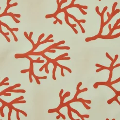 Tovaglia rettangolare cotone antimacchia (150 x 350 cm) Moorea Corallo