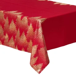 Tovaglia natalizia rettangolare (140 x 240 cm) Abete Rosso