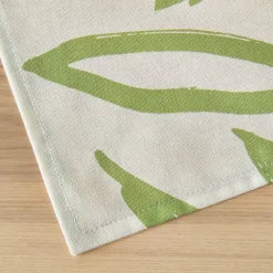 Tovaglia rettangolare cotone antimacchia (150 x 250 cm) Galice Verde eucalipto