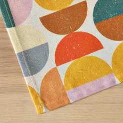 Tovaglia rettangolare cotone antimacchia (150 x 350 cm) Brooklyn Multicolore