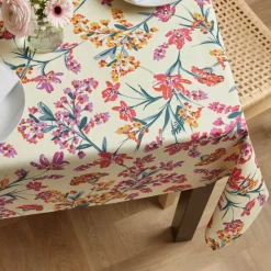Tovaglia rettangolare cotone antimacchia (150 x 250 cm) Margot Multicolore