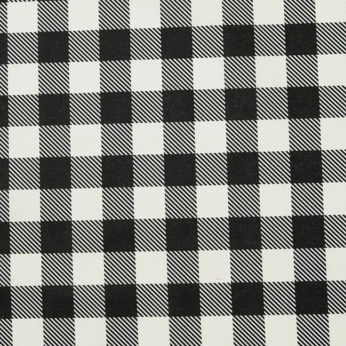 Tovaglia rettangolare cotone antimacchia (150 x 250 cm) Vichy Nera