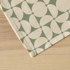 Tovaglia rettangolare cotone antimacchia (150 x 350 cm) Sofia Verde