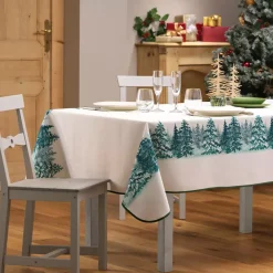 Tovaglia rettangolare (L300 cm) Christmas Ecru
