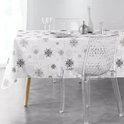 Tovaglia rettangolare (L240 cm) Enchanté Bianco