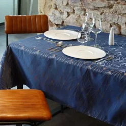 Tovaglia rettangolare (L240 cm) Facette Blu