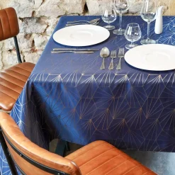 Tovaglia rettangolare (L240 cm) Facette Blu
