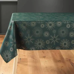 Tovaglia rettangolare (L300 cm) Pampille metallizzato Verde