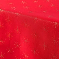 Tovaglia rettangolare (L240 cm) Stelle Rosso